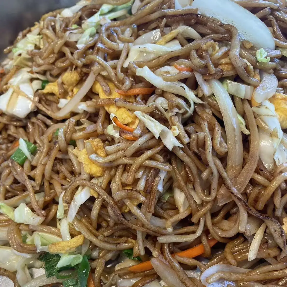 Chow Mein Combo Chicken Shrimp Beef Veggie 炒面什锦素